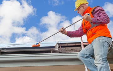 Wyng soft wash roof cleaning